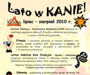 Lato 2010 w KANIE