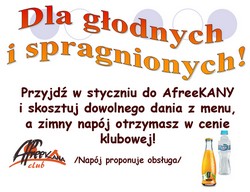 Promocja w AfreeKANIE